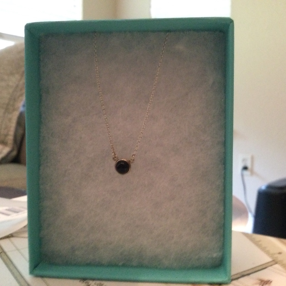 Tiffany & Co Onyx Necklace